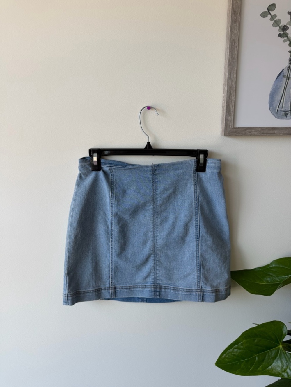 Pre Loved Wild and Fable Mini Jean Skirt size 8